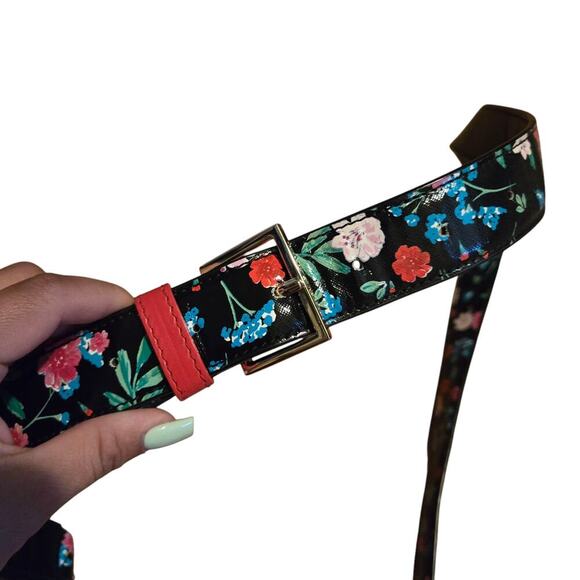 Kate Spade Red Cameron Byrdie Saddle Bag - Picture 6 of 8